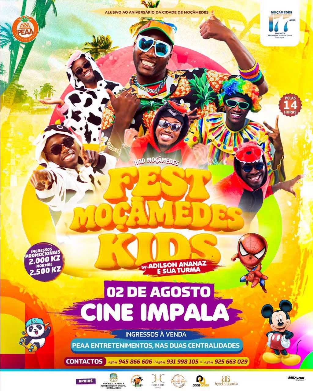 Fest Moçâmedes Kids - By Adilson Ananaz e sua turma