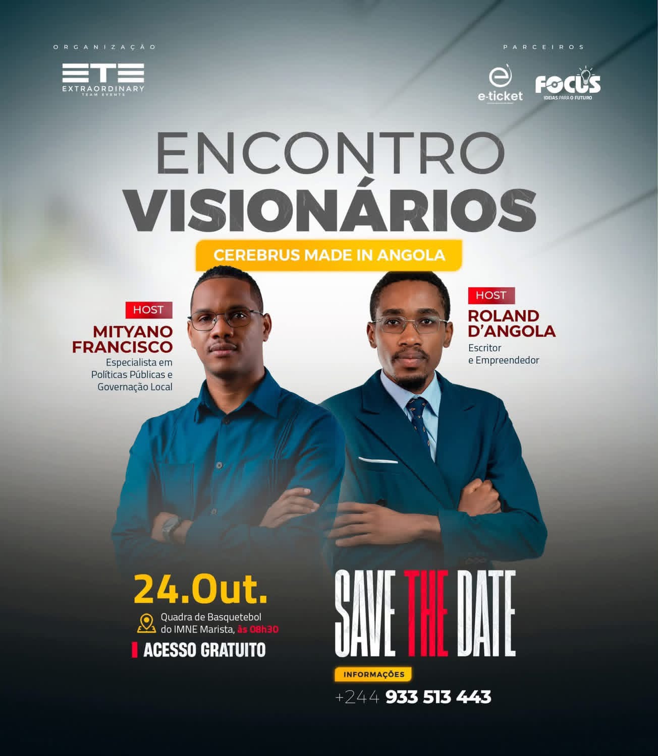 Encontro Visionários Cerebrus made in Angola