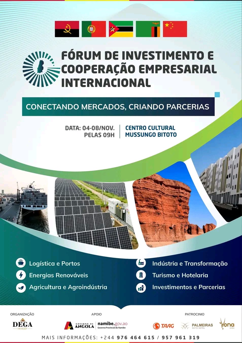 FÓRUM DE INVESTIMENTOS E COOPERAÇÃO EMPRESARIAL INTERNACIONAL